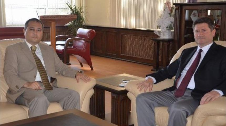 Yıldırım'dan &Ccedil;etin'e Veda Ziyareti