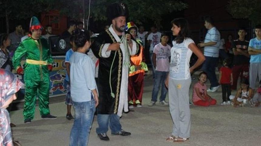 &Ccedil;ocuklar Hafta Sonu Doyasıya Eğlendi