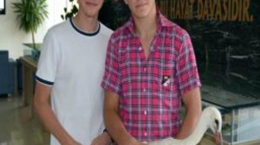 Yaralı Leylek Milli Park Yetkililerine Teslim Edildi