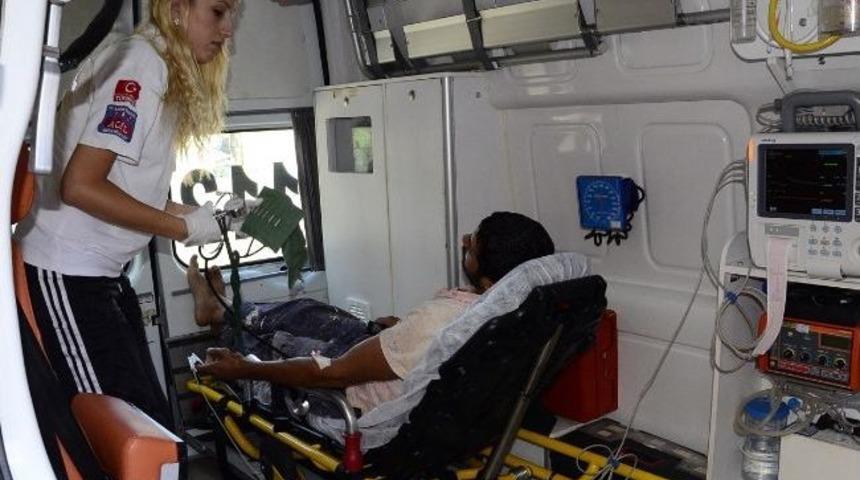 Tartıştığı İş&ccedil;inin Y&uuml;z&uuml;ne Kimyasal Madde D&ouml;kt&uuml;