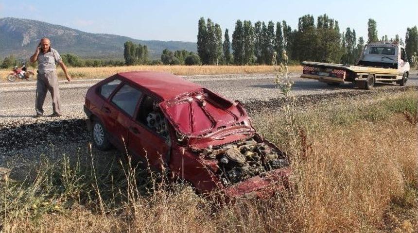 Beyşehir&rsquo;de Trafik Kazası: 2 Yaralı