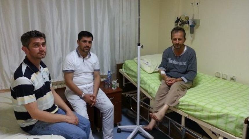 Başkan İnci Ve Sofu Hasta Ziyaretlerinde Bulundu