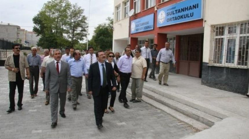 Vali Altınok, Sultanhanı Kasabasını İncelemelerde Bulundu