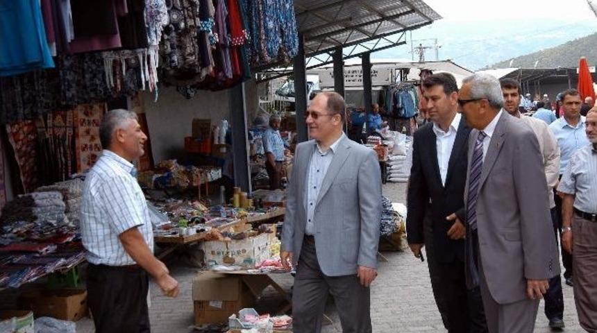 Ak Parti Sivas Milletvekili Hilmi Bilgin, Koyulhisar&rsquo;da İncelemelerde Bulundu