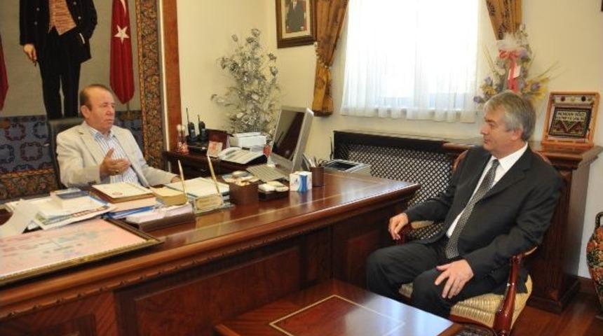 Itso'dan Vali Memduh Oğuz'a Ziyaret