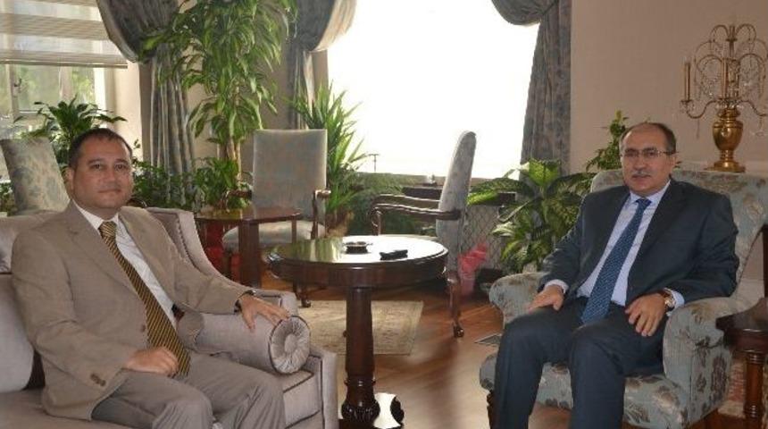 Yıldırım&rsquo;dan Vali Savaş&rsquo;a Veda Ziyareti