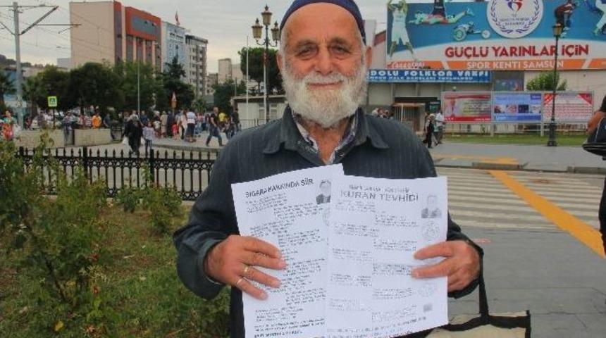 &ldquo;pamuk Dede&rdquo; Şiirleriyle Vatandaşları Bilin&ccedil;lendiriyor