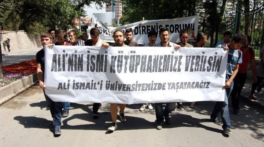 Arkadaşları Ali İsmail Korkmaz&rsquo;ın Adını K&uuml;t&uuml;phanede Yaşatmak İstiyorlar