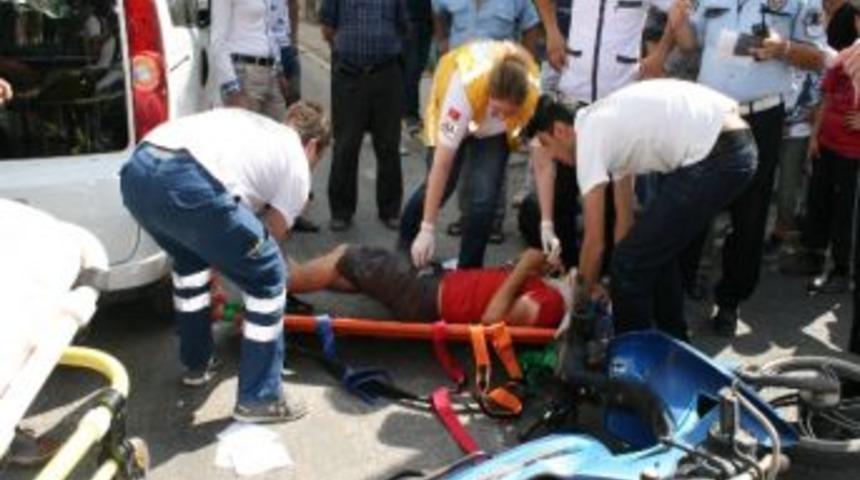 Dikkatsiz Motor S&uuml;r&uuml;c&uuml;s&uuml;n&uuml;, Kaskı Korudu