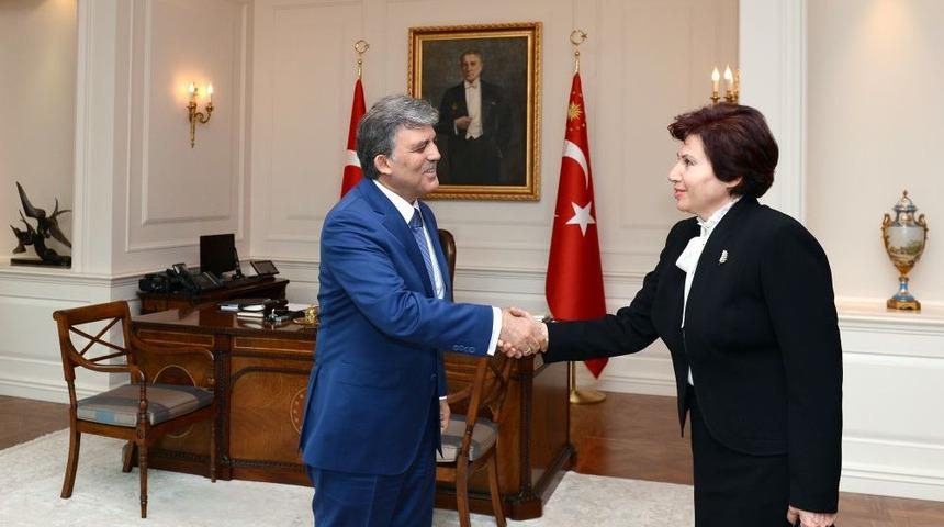 Cumhurbaşkanı G&uuml;l, Yargıtay Ve Danıştay Başkanları Ile G&ouml;r&uuml;şt&uuml;