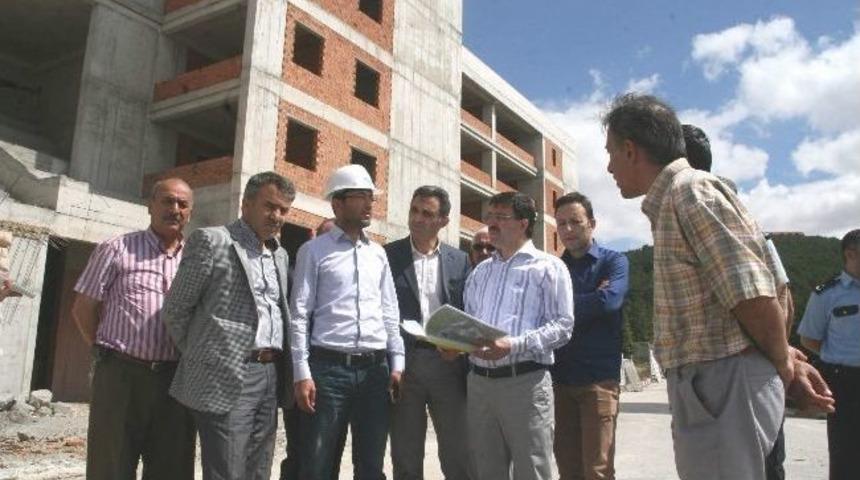 Yozgat Pmyo Ek Binası İnşaatı Y&uuml;kseliyor