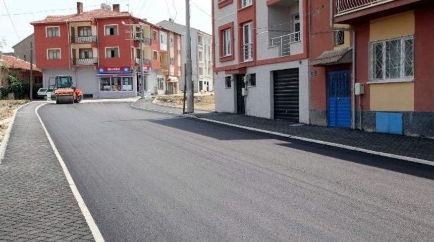 71 Evler Mahallesinde Asfalt Çalışmaları