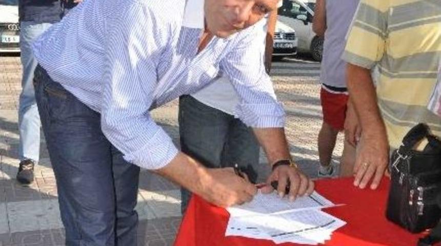 Kuşadası&rsquo;nda Tayini &Ccedil;ıkan Kaymakam İ&ccedil;in İmza Kampanyası