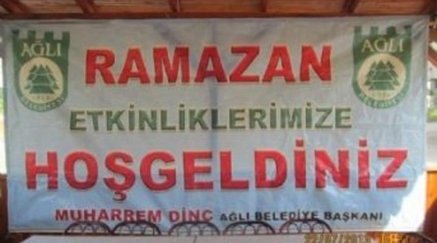Ağlı&rsquo;da İftar &Ccedil;adırları Hizmette