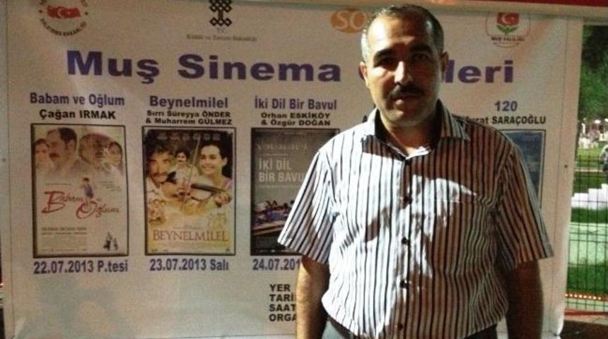 Muş’ta Gezici Sinema Etkinliği