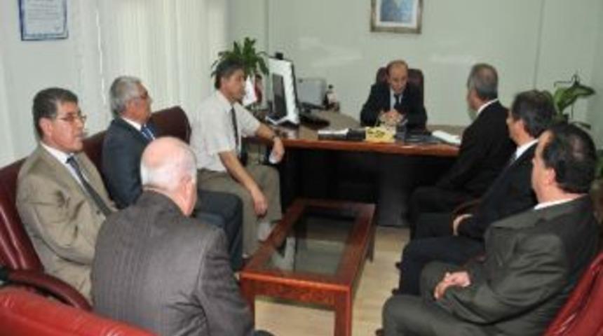 Vali &Ouml;zt&uuml;rk &Ccedil;alışma Ziyaretinde Bulundu