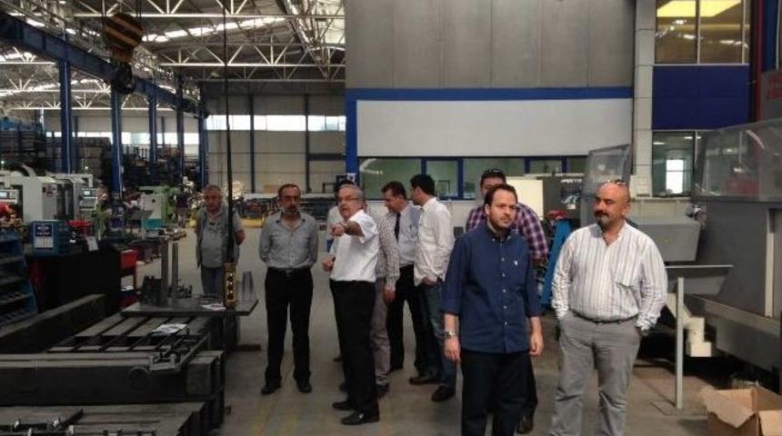 Balıkesir'de Yatırım Planlayan Hidromek Osb'yi İnceledi