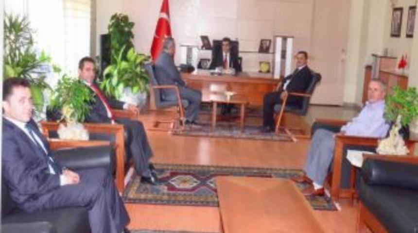 Sendika Başkanlarından Valiye Ziyaret