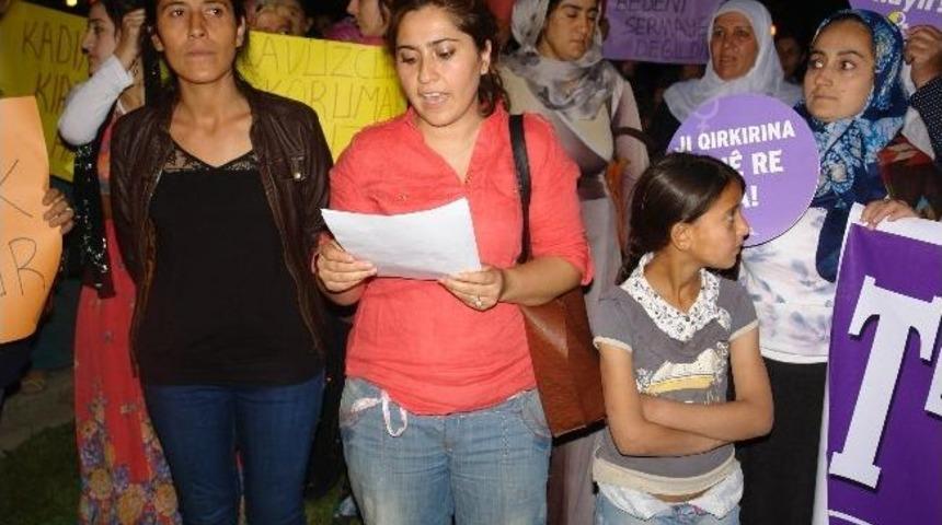 Y&uuml;ksekova&rsquo;da Taciz Ve Tecav&uuml;z Protestosu