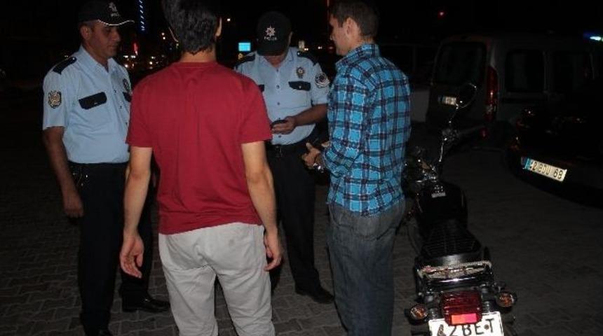 Beyşehir&rsquo;de Modifiye Ara&ccedil;lara Ve Motosikletlere Sıkı Takip