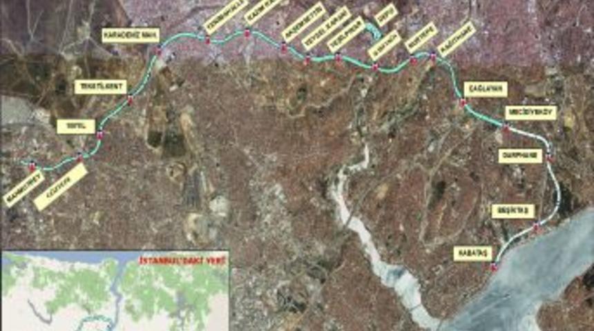 Mecidiyeköy-Mahmutbey Metro Ihalesi 18 Eylül’de