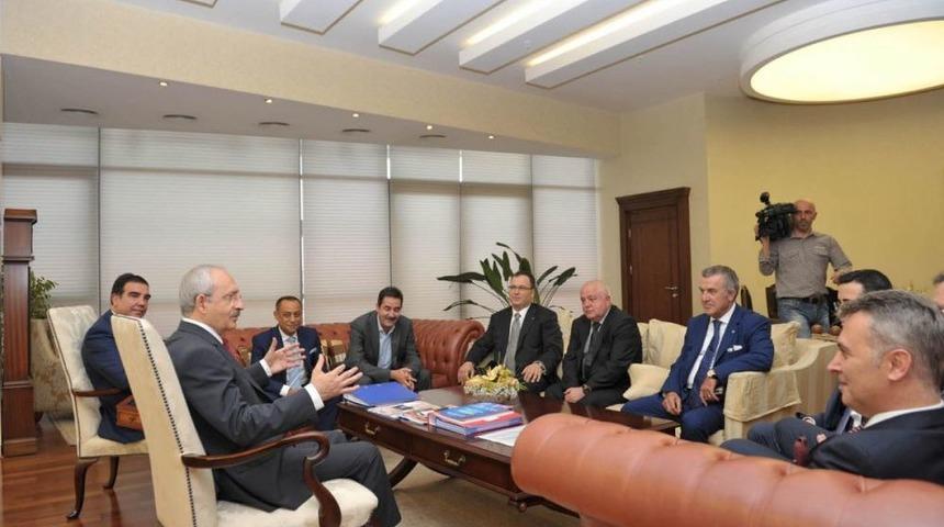 Fikret Orman, Kılı&ccedil;daroğlu'nu Makamında Ziyaret Etti