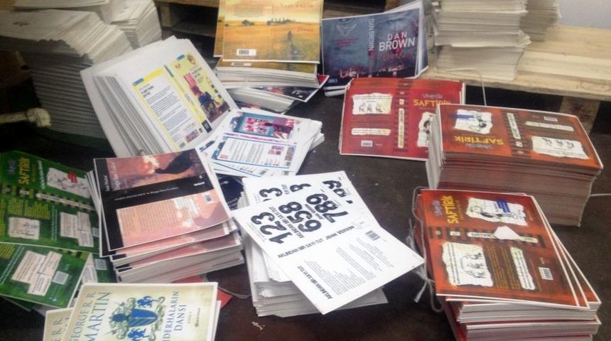 G&uuml;ng&ouml;ren'de Korsan Kitap Operasyonu