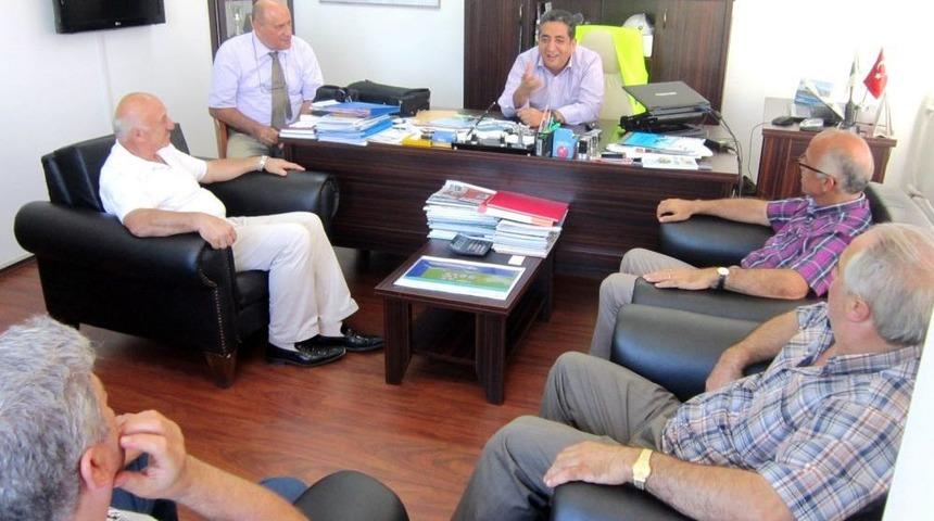 Hopa TSO Y&ouml;netimi Hopaport'u Ziyaret Etti