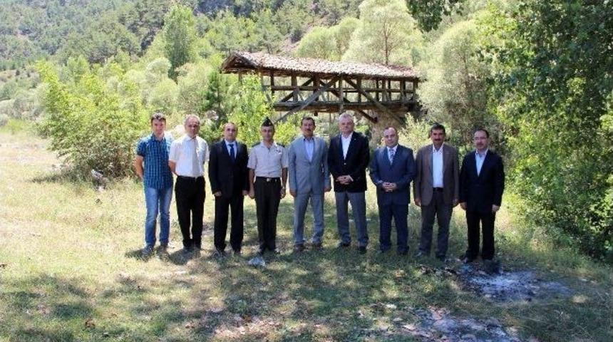 Tarihi Ahşap &Ccedil;aylı K&ouml;pr&uuml;s&uuml; Restore Edilecek