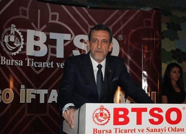 Btso Üyeleri Vatandaşlar İle İftar Sofrasında Buluştu