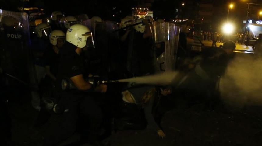 Yenimahalle'de "ağa&ccedil;" eylemi