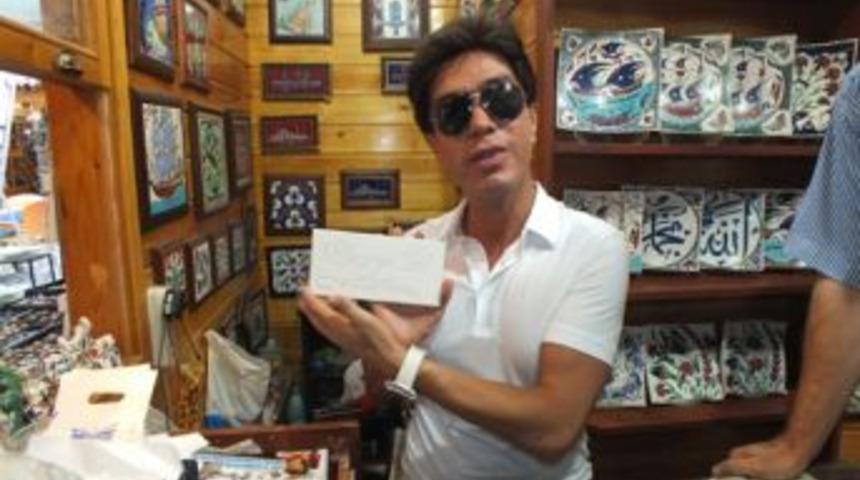 Yılmaz Morg&uuml;l İznik&rsquo;te fırına girdi