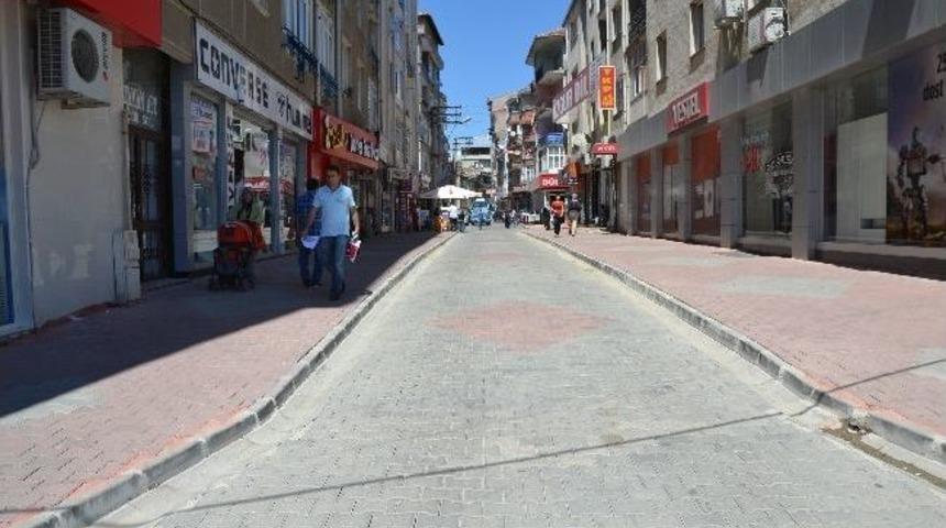 Boyacılar Sokağı Kilit Taş D&ouml;şendi