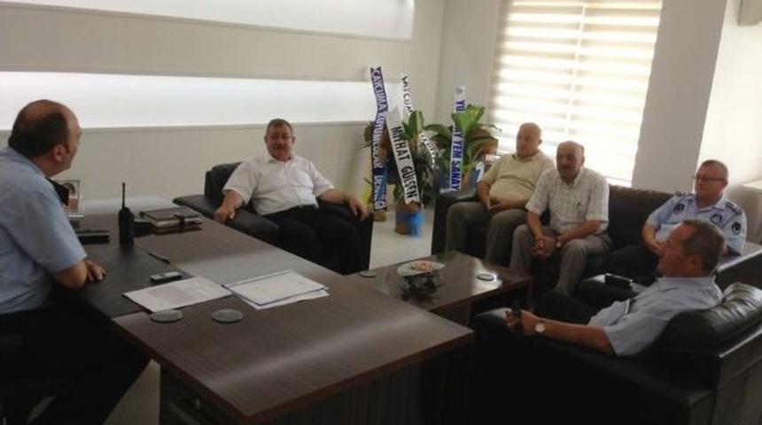 Başkan G&uuml;lşen&rsquo;den İl&ccedil;eye Yeni Atanan Emniyet M&uuml;d&uuml;r&uuml;ne Ziyaret