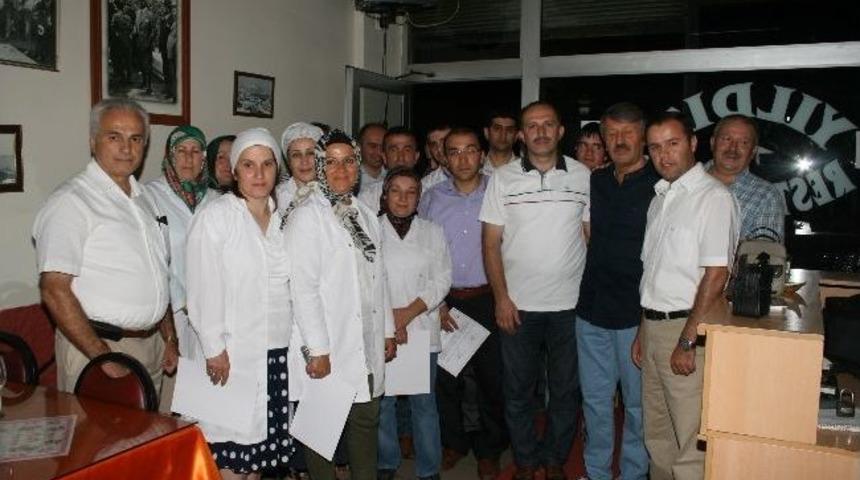 İftar Yemeği Hazırladılar, Sertifikayı Kaptılar