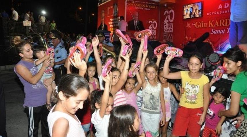 Sanat Tırı Ziyapaşa Mahallesi&rsquo;nde