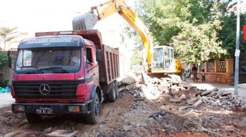 İnci Dere Islah &Ccedil;alışmaları Devam Ediyor