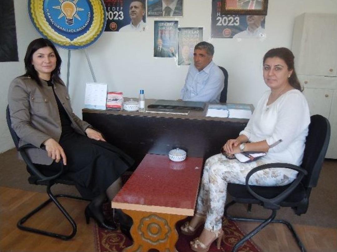 Milletvekili &Ccedil;ığlık, Kara&ccedil;oban&rsquo;da İncelemelerde Bulundu