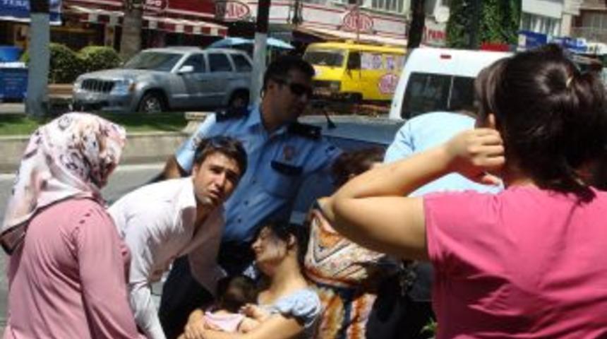 Annesi Sıcaktan Bayıldı, Vatandaş Bebeği Susturamadı