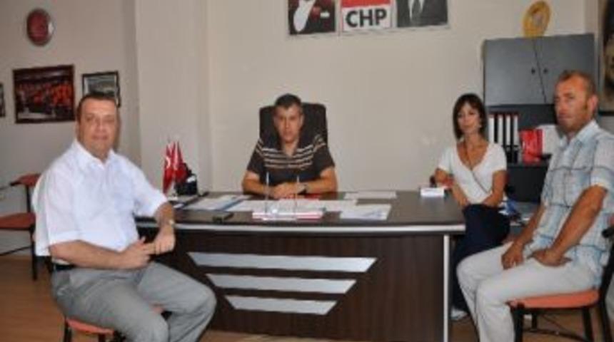 Fo&ccedil;a'da Eski Başkan Mert'ten, Yeni Başkan Bi&ccedil;er'e "hayırlı Olsun" Ziyareti