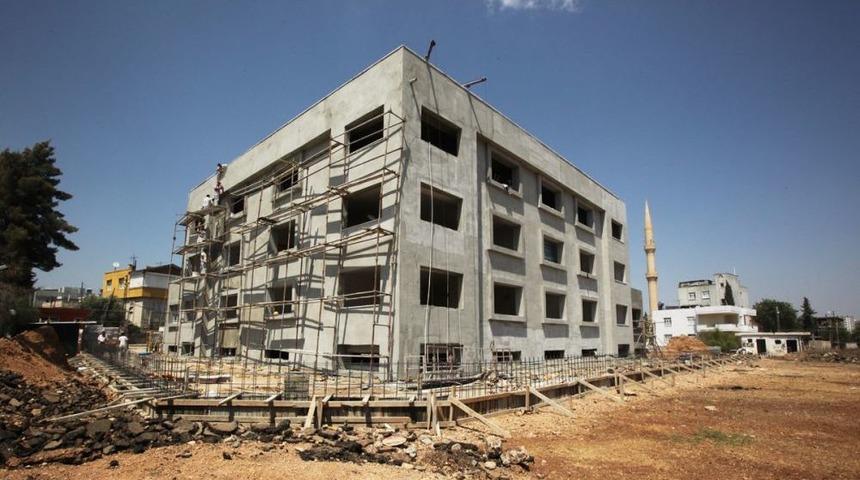 'Hep Boş Kalsın' Temennisiyle Temeli Atılan Kadın Konuk Evi Tamamlanmak &Uuml;zere