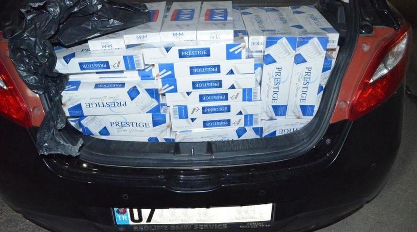 Erzincan&rsquo;da 7 Bin 970 Paket Ka&ccedil;ak Sigara Ele Ge&ccedil;irildi