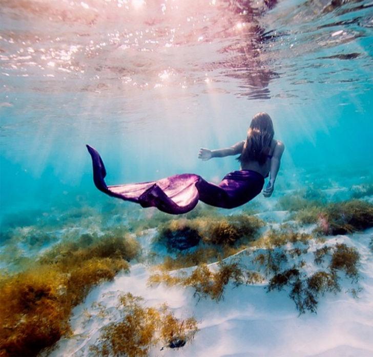 Deniz kızı masalları ger&ccedil;ek oldu!