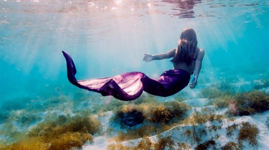 Deniz kızı masalları ger&ccedil;ek oldu!