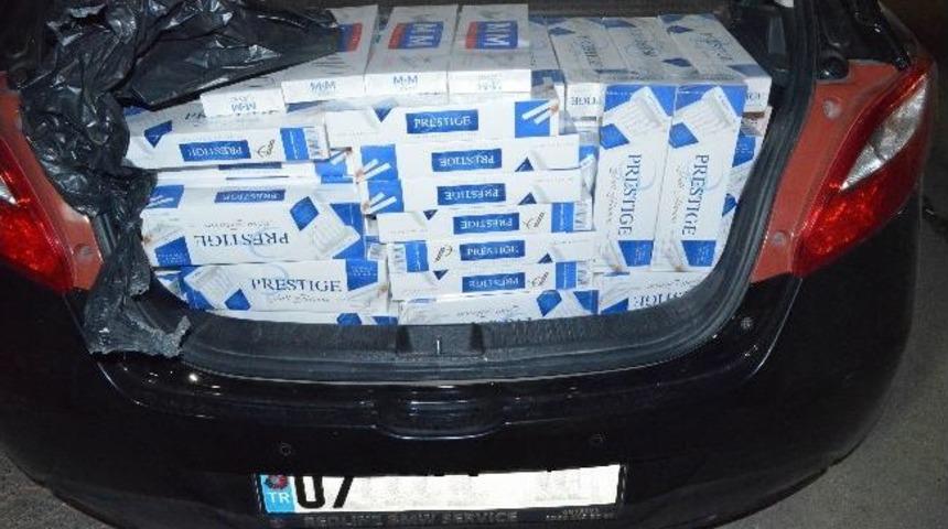 Erzincan&rsquo;da Ka&ccedil;ak Sigara Operasyonu