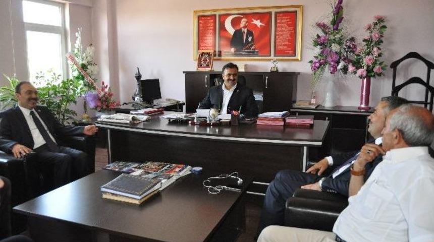 Ak Partili Bilici&rsquo;den M&uuml;d&uuml;r Erol&rsquo;a Ziyaret