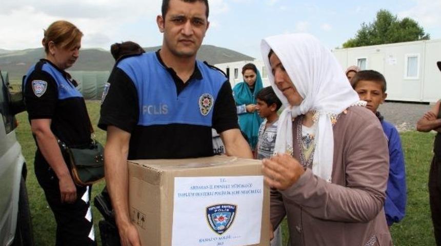 Toplum Destekli Polis Ramazanda Afganlıları Unutulmadı