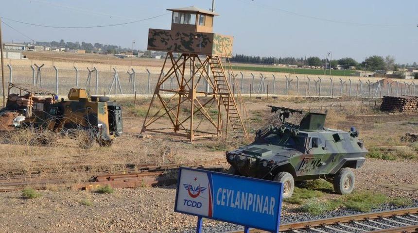 Ceylanpınar Sınırı Top Atışları Ile Sarsıldı