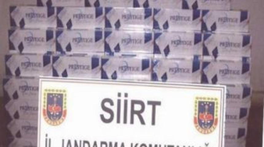 Eruh&rsquo;ta 20 Bin 580 Paket Ka&ccedil;ak Sigara Ele Ge&ccedil;irildi