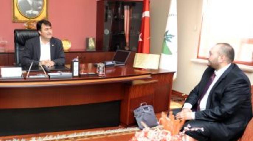 Kırcaali B&ouml;lge M&uuml;ft&uuml;s&uuml;'nden Başkan D&uuml;ndar&rsquo;a Ziyaret